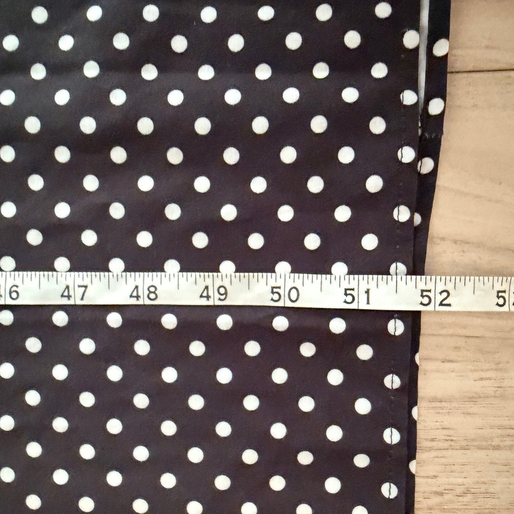 RIHOAS Polka Dots Collection Lace Trim Maxi Dress Black White XS New - Picture 7 of 7
